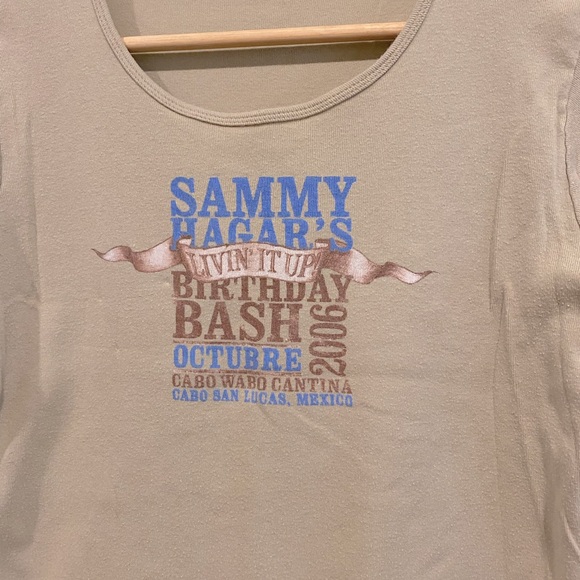 VINTAGE 2006 Sammy Hagar womens baby t shirt - Picture 2 of 6